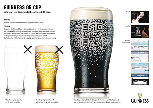 Guinness QR Cup